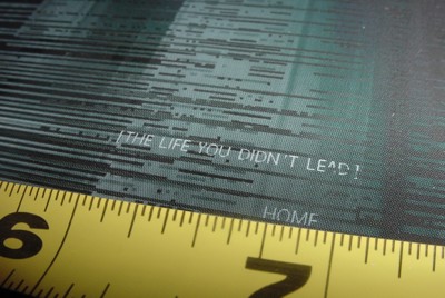 Ridiculously extreme close-up (the tape measure is showing one inch)